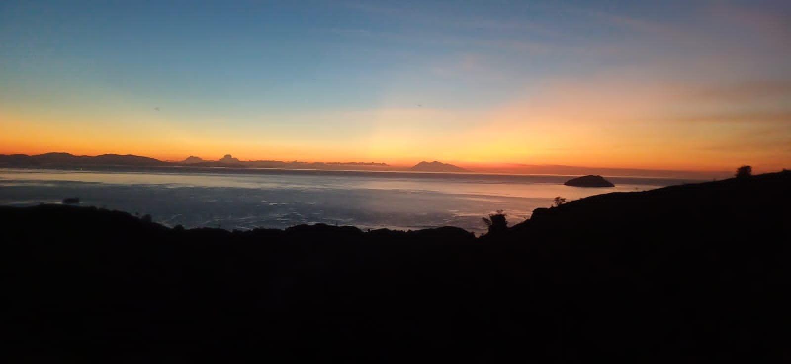 komodo sunset